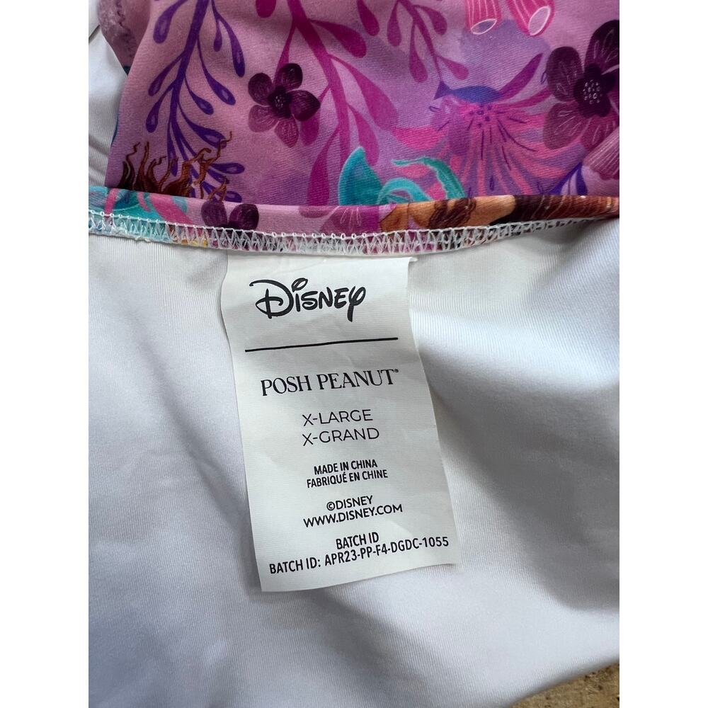 Posh Peanut X Disney Women's Little Mermaid Live Action Ariel Swimsuit XL - Picture 5 of 5